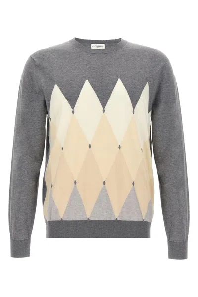 BALLANTYNE BALLANTYNE 'ARGYLE' SWEATER
