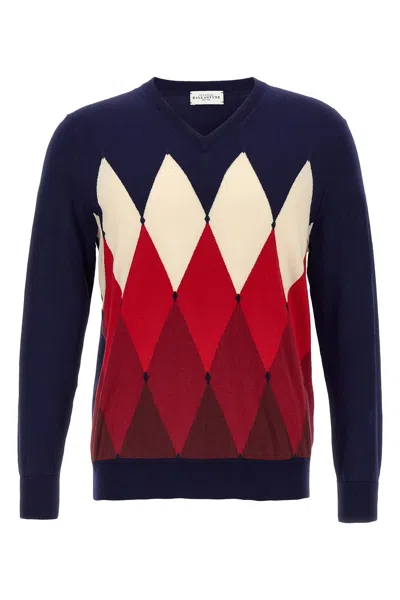 BALLANTYNE BALLANTYNE 'ARGYLE' SWEATER