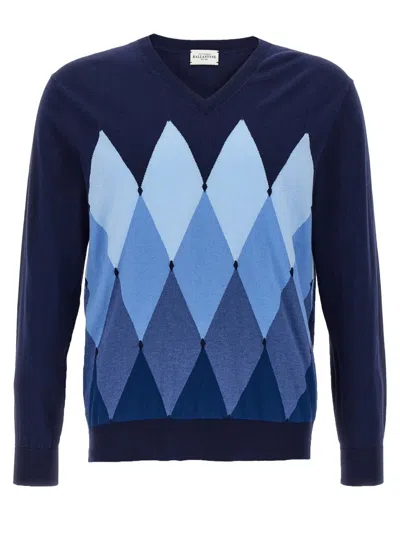 BALLANTYNE BALLANTYNE 'ARGYLE' SWEATER