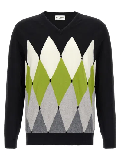 BALLANTYNE BALLANTYNE 'ARGYLE' SWEATER