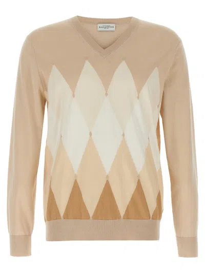 BALLANTYNE BALLANTYNE 'ARGYLE' SWEATER