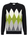 Ballantyne Argyle Sweaters And Cardigans In Black