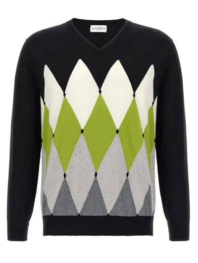 BALLANTYNE BALLANTYNE 'ARGYLE' SWEATER