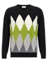 Ballantyne Argyle Sweaters And Cardigans In Black