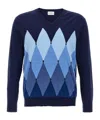 Ballantyne Argyle Sweaters And Cardigans In Black