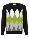 Ballantyne Argyle Sweaters And Cardigans In Black