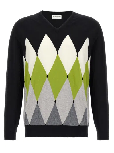 BALLANTYNE 'ARGYLE' SWEATER