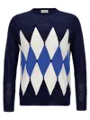 BALLANTYNE BALLANTYNE 'ARGYLE' SWEATER