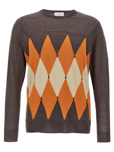 BALLANTYNE BALLANTYNE 'ARGYLE' SWEATER