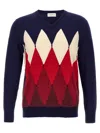 Ballantyne Argyle Sweaters And Cardigans In Blue