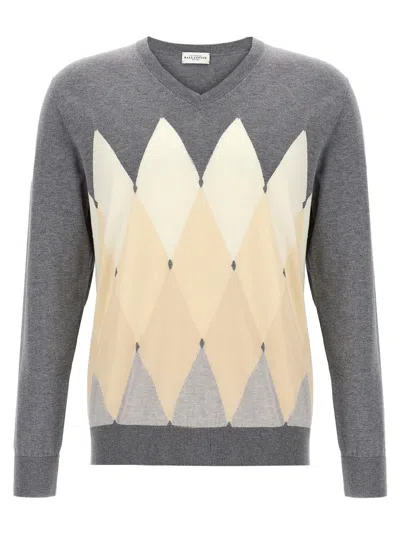 BALLANTYNE BALLANTYNE 'ARGYLE' SWEATER
