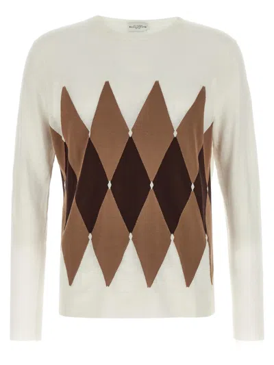 BALLANTYNE BALLANTYNE 'ARGYLE' SWEATER