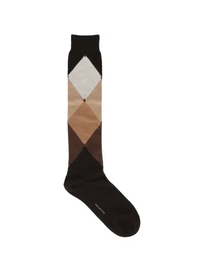 Ballantyne Socks Men Color Brown In Black