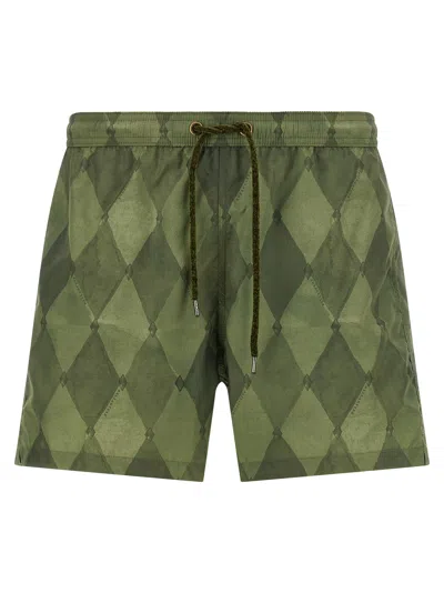 Ballantyne Swimsuit Men In Green