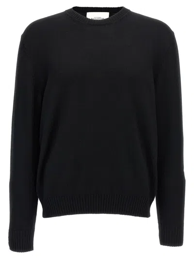 BALLANTYNE BLACK MERINO SWEATER