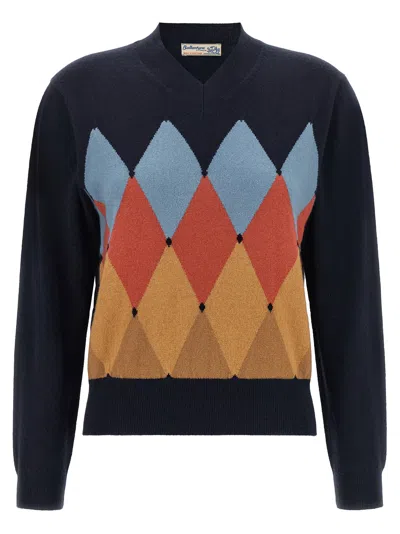 Ballantyne Blue Cashmere Women's Cardigan