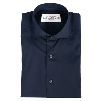 Ballantyne Blue Cotton Shirt