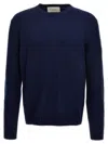 Ballantyne Merino Sweater In Blue