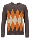 Ballantyne Argyle Sweaters And Cardigans In Brown