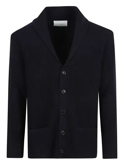 BALLANTYNE BUTTONED SHAWL-COLLAR CARDIGAN