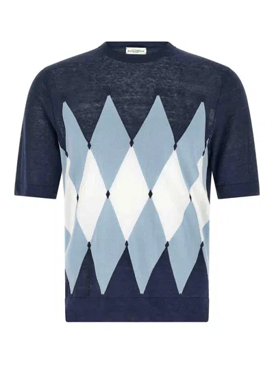BALLANTYNE CAMISETA - AZUL