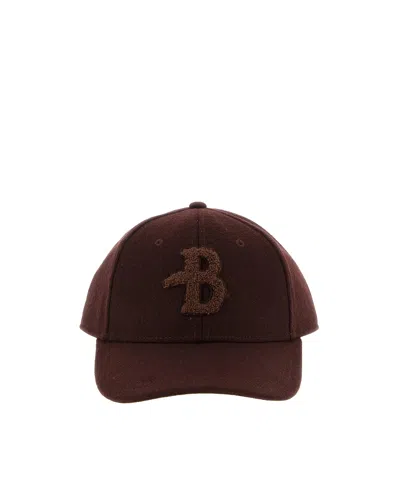 Ballantyne Cappellino Logo Tobacco In Brown
