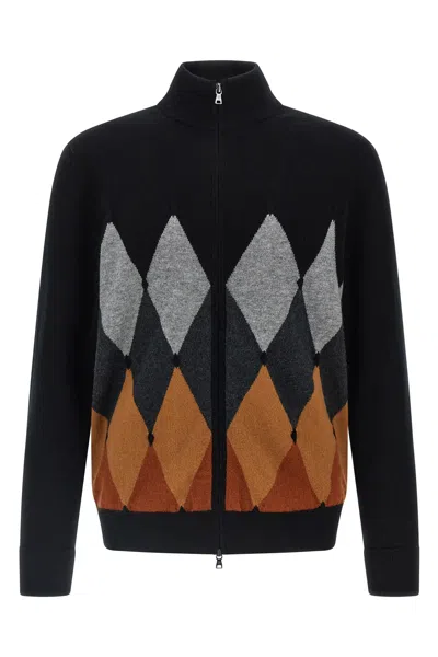 BALLANTYNE CARDIGAN ARGYLE