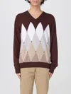 Ballantyne Cardigan  Uomo Colore Marrone In Brown