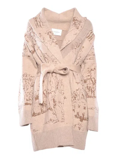 Ballantyne Cardigan In Beige