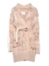Ballantyne Cardigan In Beige