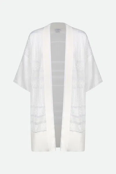 Ballantyne Cardigan Bianco