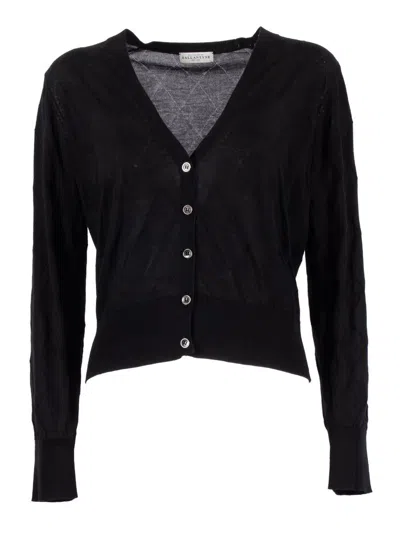 Ballantyne Cardigan In Black