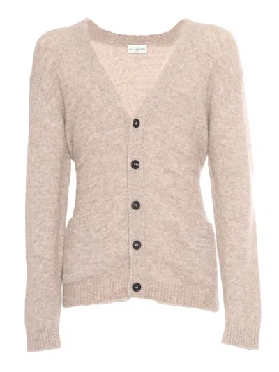 Ballantyne Cardigan In Brown
