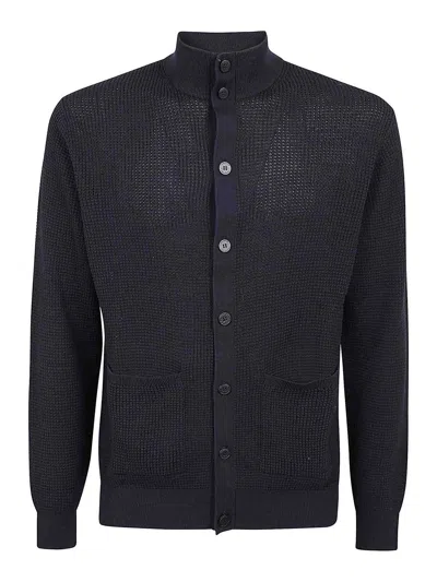 Ballantyne Cardigans In Dark Blue