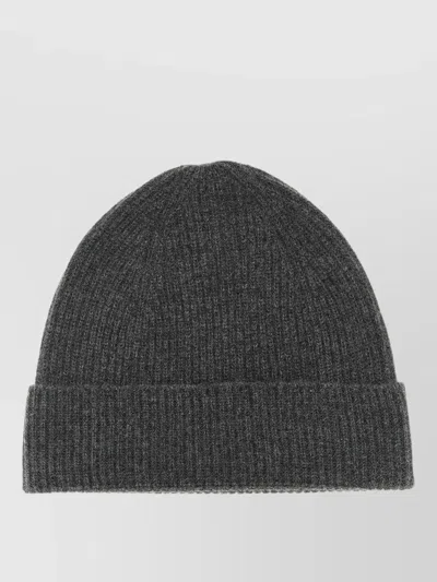Ballantyne Cashmere Beanie In Gray