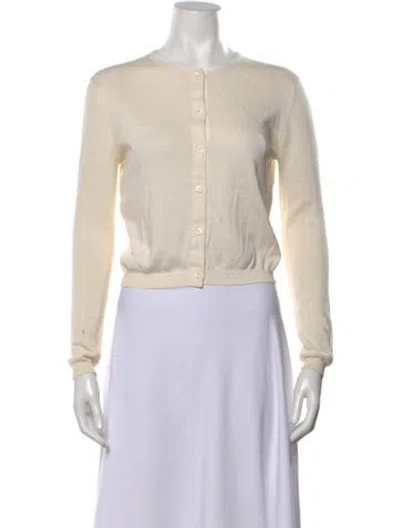 Pre-owned Ballantyne Cashmere Crew Neck Sweater In Neutral