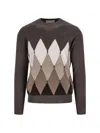 Ballantyne Sweater In Brown
