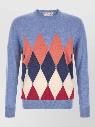 Ballantyne Cashmere Sweater In Multi