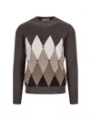 Ballantyne Sweater In Brown