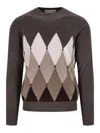 Ballantyne Sweater In Brown