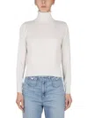 Ballantyne Slim Fit Cashmere Turtleneck Knitwear In White