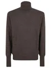 Ballantyne T Neck Pullover In Grey