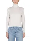 Ballantyne Slim Fit Cashmere Turtleneck Knitwear In White