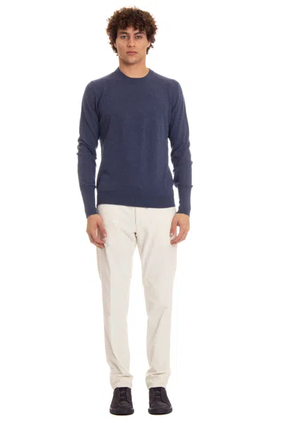 Ballantyne Classic Denim Mini Sweater For Men In Blue
