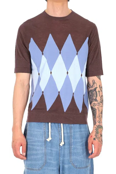 Ballantyne Classic Mini Polo For Men In Brown