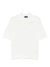 Ballantyne Cotton Polo Shirt In White
