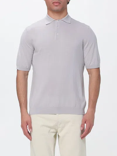 Ballantyne Polo Shirt Men Color Grey In Gray