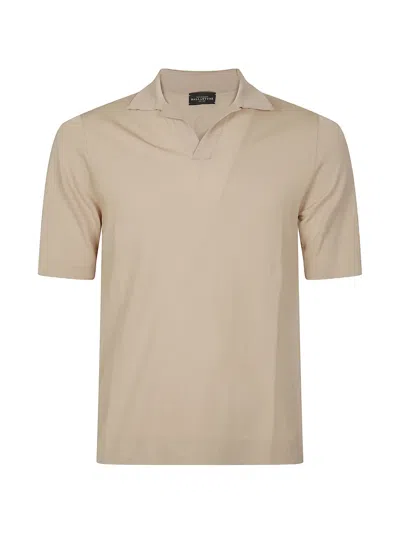 Ballantyne Cotton Polo Shirt In Brown