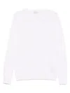 Ballantyne Man Sweater White Size 44 Cotton In White