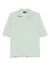 Ballantyne Polo In Green Cotton In Green